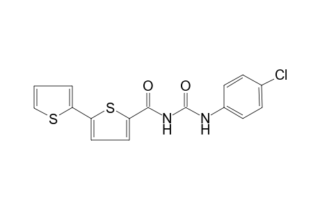1-([2,2']Bithiophenyl-5-carbonyl)-3-(4-chloro-phenyl)-urea