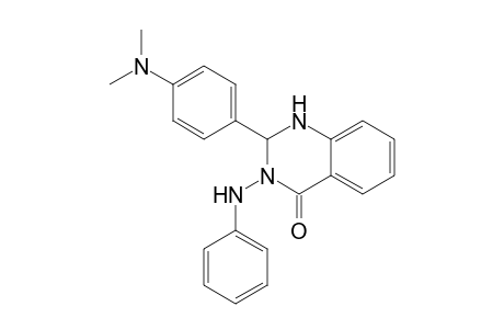 2-(4-(Dimethylamino)phenyl)-3-(phenylamino)-2,3-dihydroquinazolin-4(1H)-one
