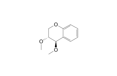 trans-3,4-Dimethoxy-3,4-dihydro-2H-chromene