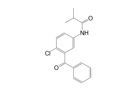 propanamide, N-(3-benzoyl-4-chlorophenyl)-2-methyl-
