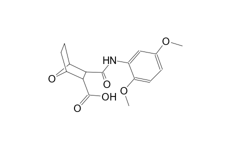 3-[(2,5-dimethoxyanilino)carbonyl]-7-oxabicyclo[2.2.1]heptane-2-carboxylic acid