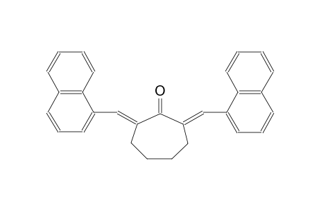 (2E,7E)-2,7-bis(1-naphthylmethylene)cycloheptanone