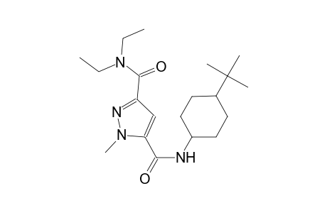 N~5~-(4-tert-butylcyclohexyl)-N~3~,N~3~-diethyl-1-methyl-1H-pyrazole-3,5-dicarboxamide