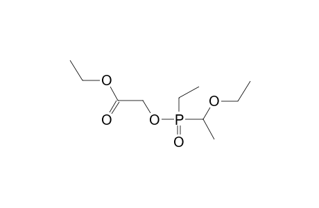 ETHOXYCARBONYLMETHYL 1-ETHOXYETHYL(ETHYL)PHOSPHINATE