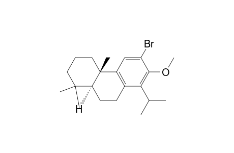 (4aS,10aS)-6-bromanyl-7-methoxy-1,1,4a-trimethyl-8-propan-2-yl-2,3,4,9,10,10a-hexahydrophenanthrene