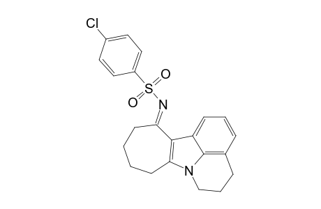 Benzenesulfonamide, 4-chloro-N-(5,6,8,9,10,11-hexahydro-4H,12H-cyclohepta[4,5]pyrrolo[3,2,1-ij]quinolin-12-ylidene)-