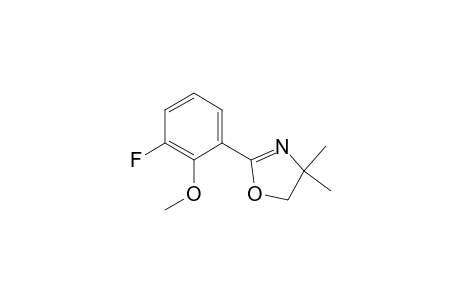2-(3-fluoranyl-2-methoxy-phenyl)-4,4-dimethyl-5H-1,3-oxazole