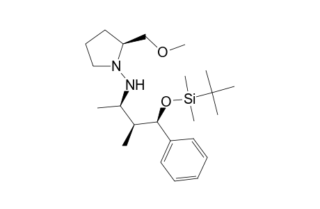 N-[(1R,2S,3R)-3-tert-Butyldimethylsiloxy-1,2-dimethyl-3-phenylpropyl]-(2S)-2-methoxymethyl-tetrahydro-1H-1-pyrrolylamine