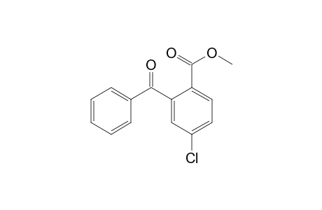 2-Benzoyl-4-chloro-benzoic acid methyl ester
