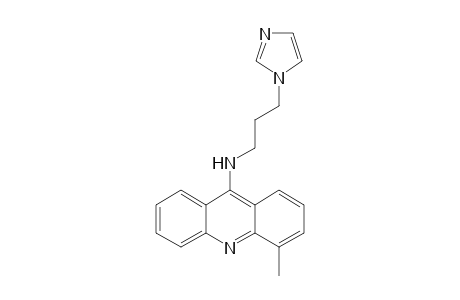 N-(3-(1H-imidazol-1-yl)propyl)-4-methylacridin-9-amine