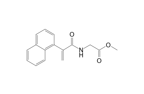 (2-(1-Naphthyl)acryloylamino)acetic acid methyl ester