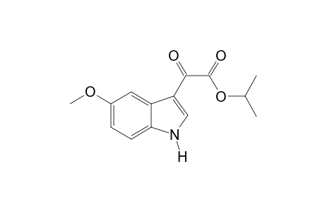 Isopropyl 5-methoxyindol-3-yl-glyoxalate