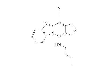 11-(butylamino)-2,3-dihydro-1H-cyclopenta[4,5]pyrido[1,2-a]benzimidazole-4-carbonitrile