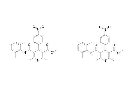 METHYL-5-[(2,6-DIMETHYLPHENYL)-CARBAMOYL]-2,6-DIMETHYL-4-(4-NITROPHENYL)-1,4-DIHYDROXYPYRIDINE-3-CARBOXYLATE