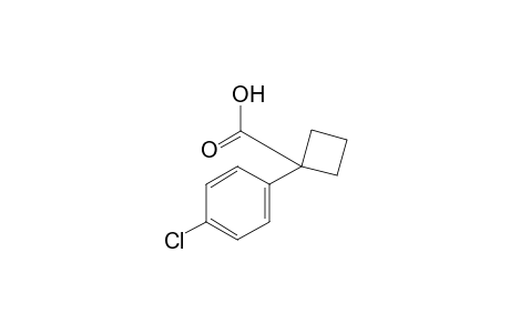 1-(p-chlorophenyl)cyclobutanecarboxylic acid