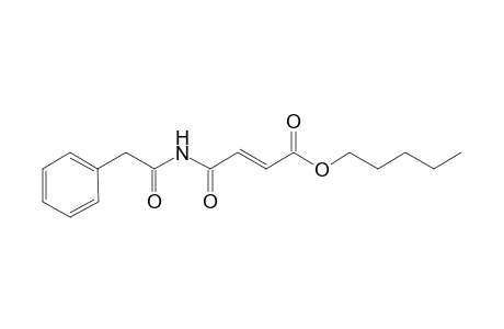 (E)-4-keto-4-[(2-phenylacetyl)amino]but-2-enoic acid amyl ester