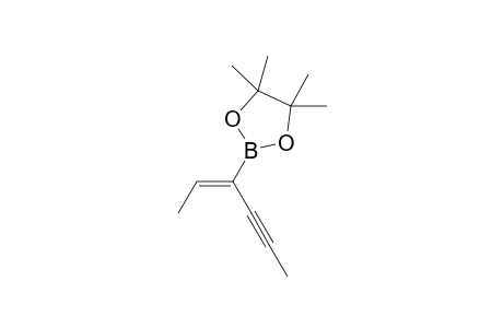 (Z)-2-(hex-2-en-4-yn-3-yl)-4,4,5,5-tetramethyl-1,3,2-dioxaborolane