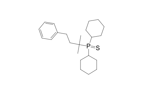 DICYCLOHEXYL-(1,1-DIMETHYL-3-PHENYLPROPYL)-PHOSPHINE-SULFIDE
