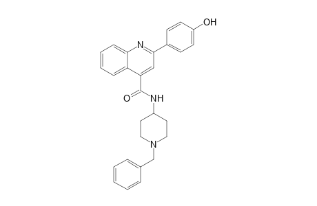 N4-(1-Benzyl-4-piperidyl)-2-(4-hydroxyphenyl)-4-quinolinecarboxamide