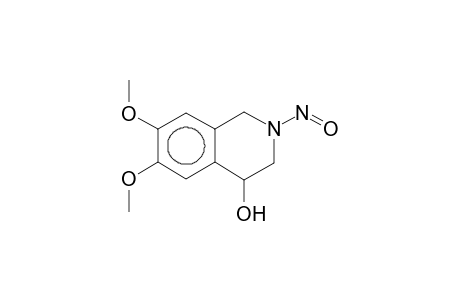 4-Isoquinolinol, 1,2,3,4-tetrahydro-6,7-dimethoxy-2-nitroso