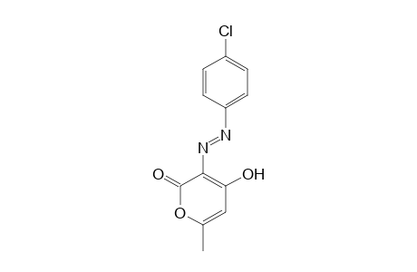 2H-Pyran-2,3,4-trione, 6-methyl-, 3-[(4-chlorophenyl)hydrazone]