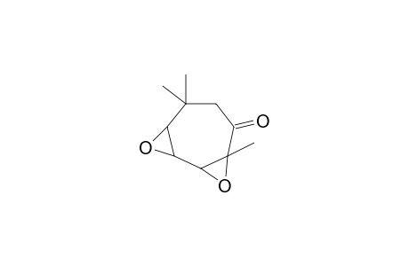4,7,7-Trimethyl-3,9-dioxatricyclo[6.1.0.0(2,4)]nonan-5-one