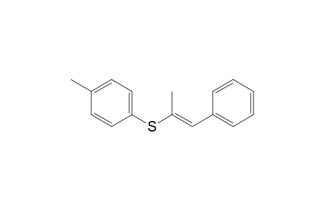 2-(p-Methylphenylthio)-1-phenylpropene