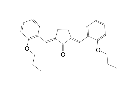 (2E,5E)-2,5-bis(2-propoxybenzylidene)cyclopentanone