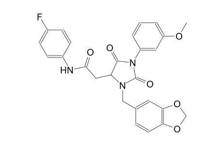 1H-Imidazole-4-acetamide, 3-(1,3-benzodioxol-5-ylmethyl)-N-(4-fluorophenyl)tetrahydro-1-(3-methoxyphenyl)-2,5-dioxo-