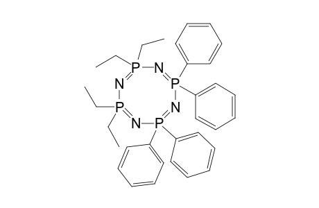 2,2,4,4-Tetraethyl-6,6,8,8-tetraphenyl-1,3,5,7,2,4,8-tetrazatetraphosphocine(V)