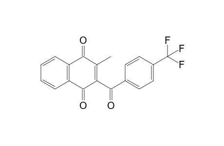 2-Methyl-3-(4-trifluoromethyl-benzoyl)-4a,8a-dihydro-[1,4]naphtho-quinone