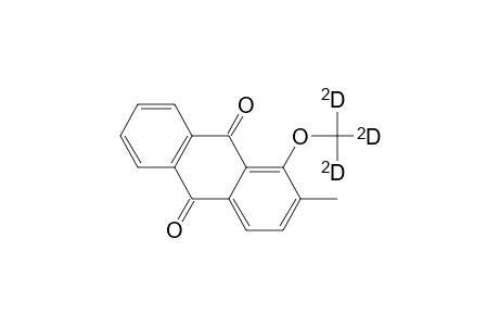 9,10-Anthracenedione, 1-(methoxy-D3)-2-methyl-