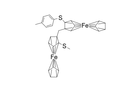 (Sp)-[2-(4-Methylphenylsulfanyl)ferrocenyl]-(Sp)-[2-(methylsulfanyl)ferrocenyl]methane