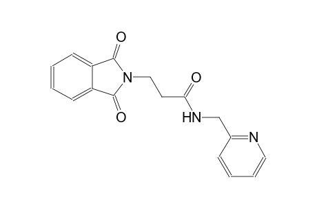 3-(1,3-dioxo-1,3-dihydro-2H-isoindol-2-yl)-N-(2-pyridinylmethyl)propanamide