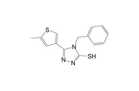4-benzyl-5-(5-methyl-3-thienyl)-4H-1,2,4-triazole-3-thiol