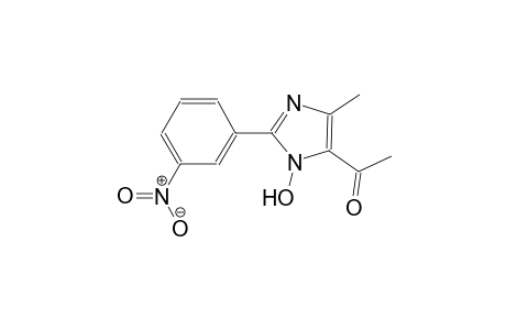 ethanone, 1-[1-hydroxy-4-methyl-2-(3-nitrophenyl)-1H-imidazol-5-yl]-