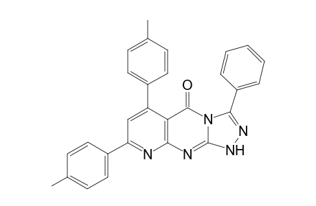 3-Phenyl-6,8-di-p-tolylpyrido[2,3-d][1,2,4]triazolo[4,3-a]pyrimidin-5(1H)-one