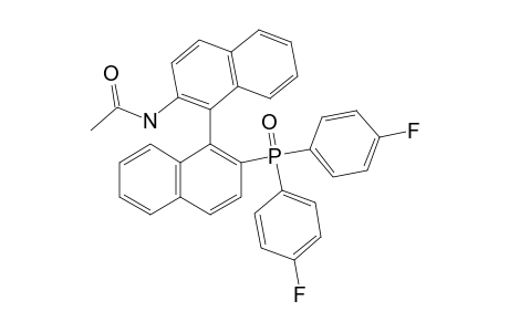 (S)-2-N-ACETYL-2'-[BIS-(4-FLUOROPHENYL)-PHOSPHINOYL]-1,1'-BINAPHTHYL
