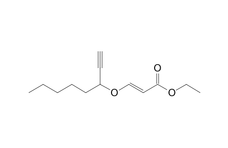 (+-)-Ethyl (E)-3-(Oct-1-yn-3-yloxy)acrylate