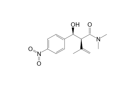 (S)-2-[(S)-Hydroxy-(4-nitro-phenyl)-methyl]-3-methyl-but-3-enoic acid dimethylamide