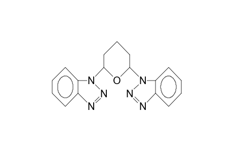 2,6-Bis(benzotriazol-1-yl)-tetrahydro-pyran