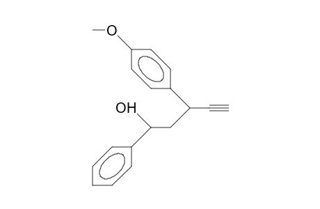 3-(4-Methoxy-phenyl)-1-phenyl-pent-4-yn-1-ol