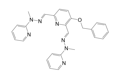 3-(Benzyloxy)-2,6-pyridinedicarbaldehyde bis[methyl(2-pyridinyl)hydrazone]