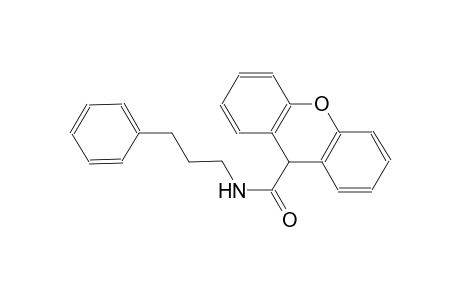 N-(3-phenylpropyl)-9H-xanthene-9-carboxamide