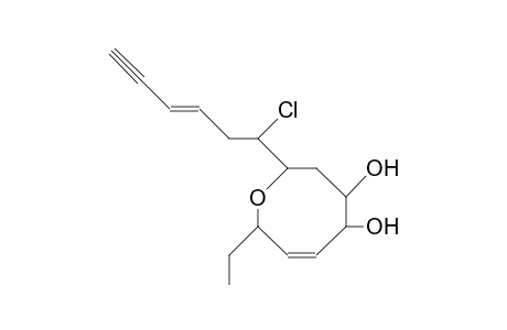 (3E)-(6X,9R,10R)-6-Chlorolauthisa-3,11-diene-1-yne-9,10-diol