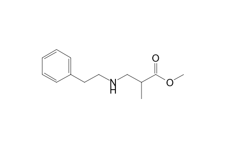 2-methyl-3-(phenethylamino)propionic acid methyl ester
