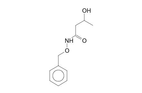 3-Hydroxybutanamide, N-phenylmethoxy-