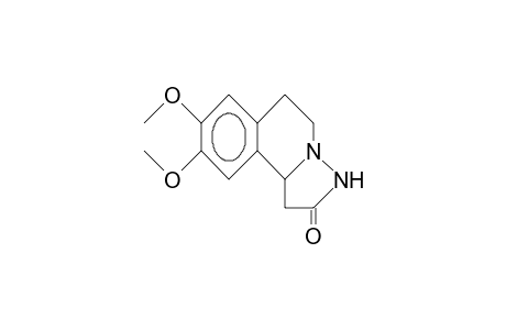 8,9-Dimethoxy-1,2,3,5,6,10b-hexahydro-pyrazolo(3.2-A)isoquinolin-2-one