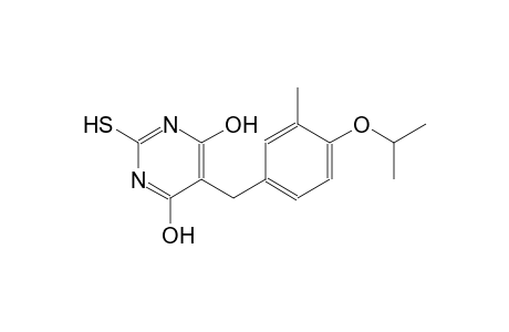 5-(4-isopropoxy-3-methylbenzyl)-2-sulfanyl-4,6-pyrimidinediol