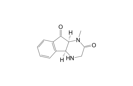 (4aS,9aS)-1-methyl-3,4,4a,9a-tetrahydro-1H-indeno[1,2-b]pyrazine-2,9-dione